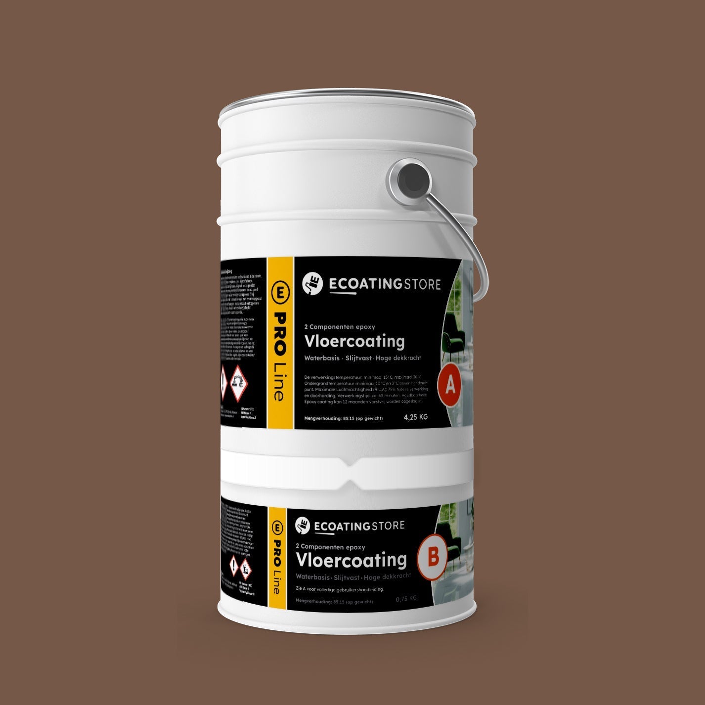 Bodenbeschichtung - RAL 8025