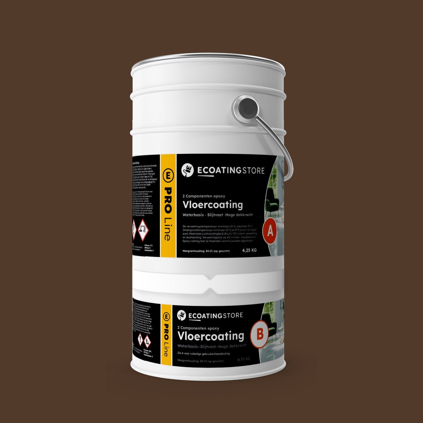 Bodenbeschichtung – RAL 8028