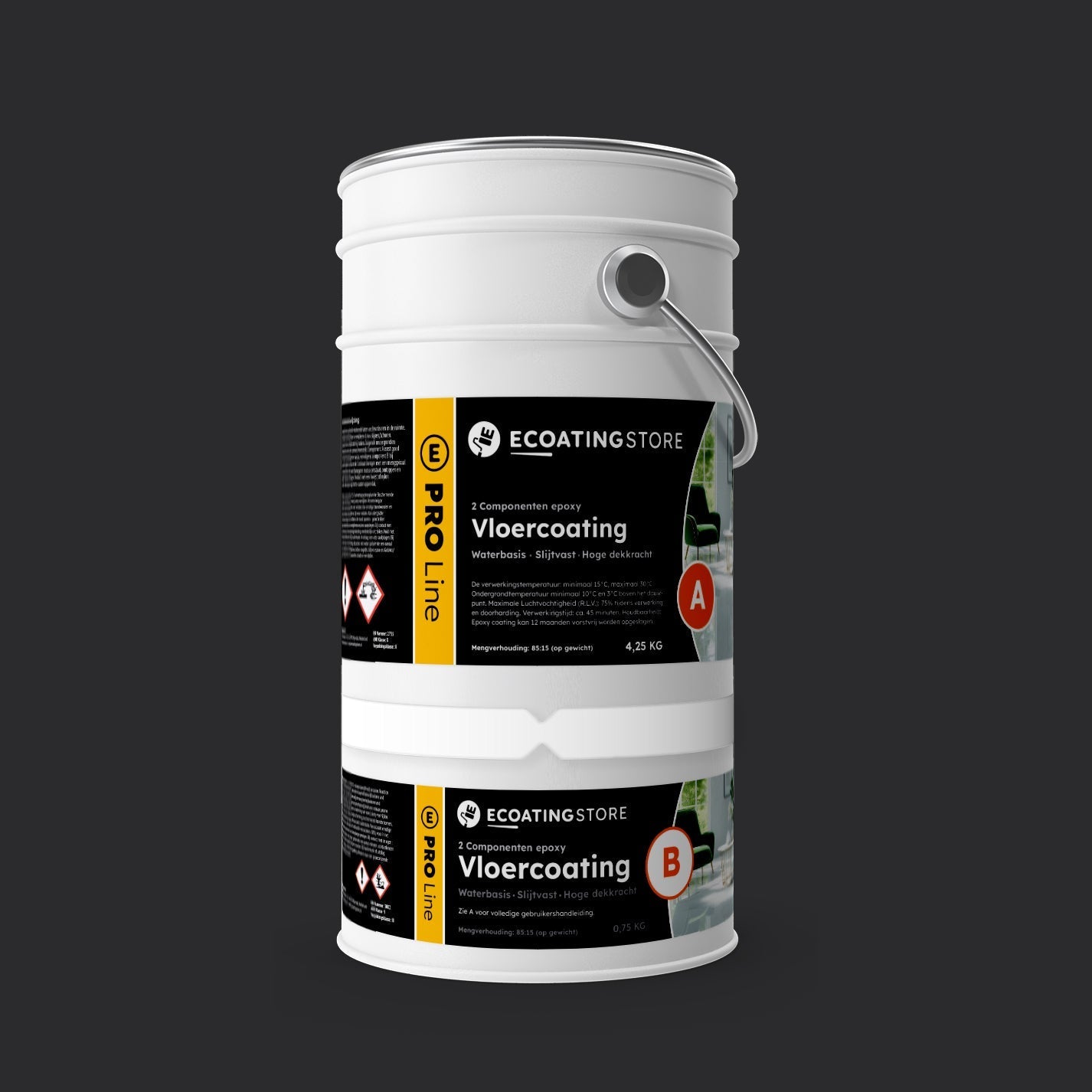 Bodenbeschichtung - RAL 9004