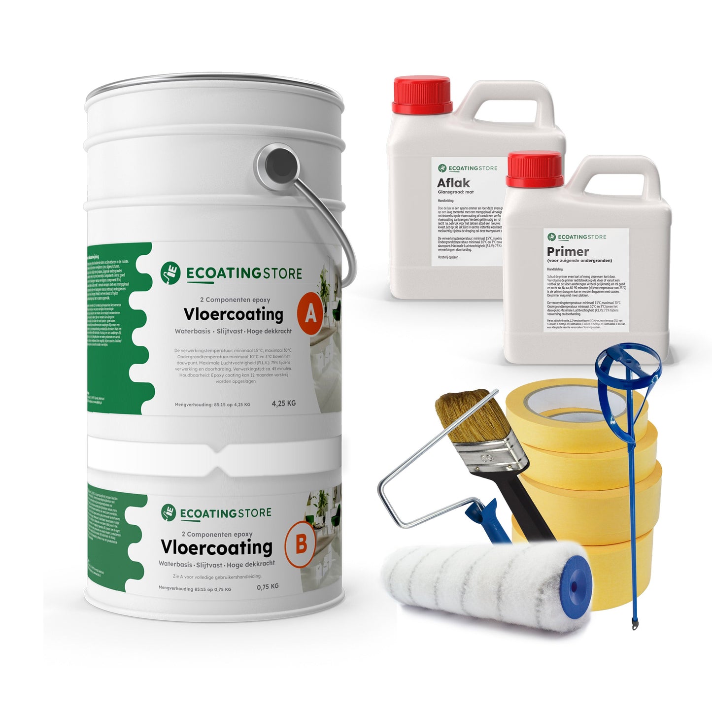 Garagenbodenbeschichtung - Bundle - 500m²