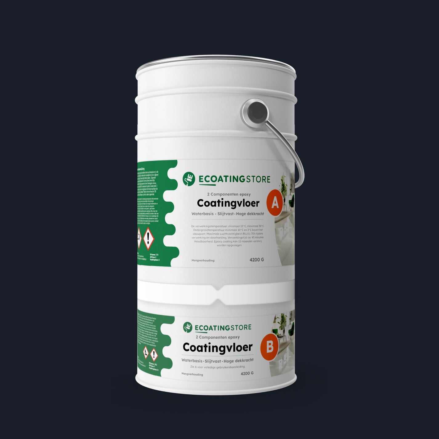 Garagenbodenbeschichtung – RAL 5004
