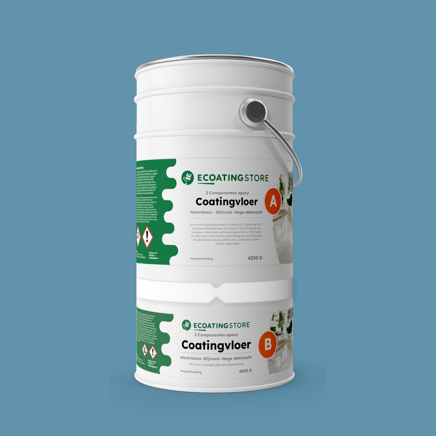 Garagenbodenbeschichtung – RAL 5024