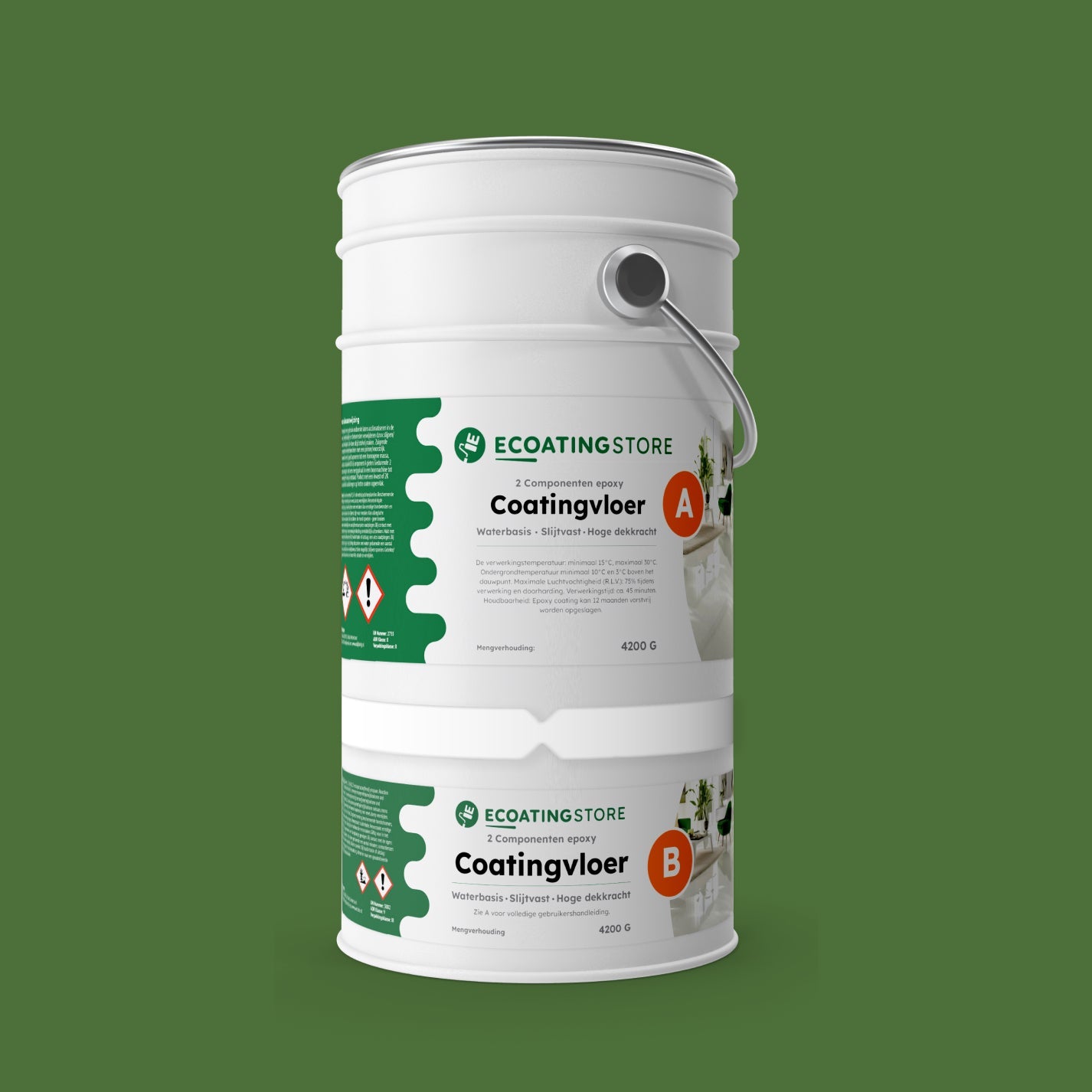 Garagenbodenbeschichtung – RAL 6010