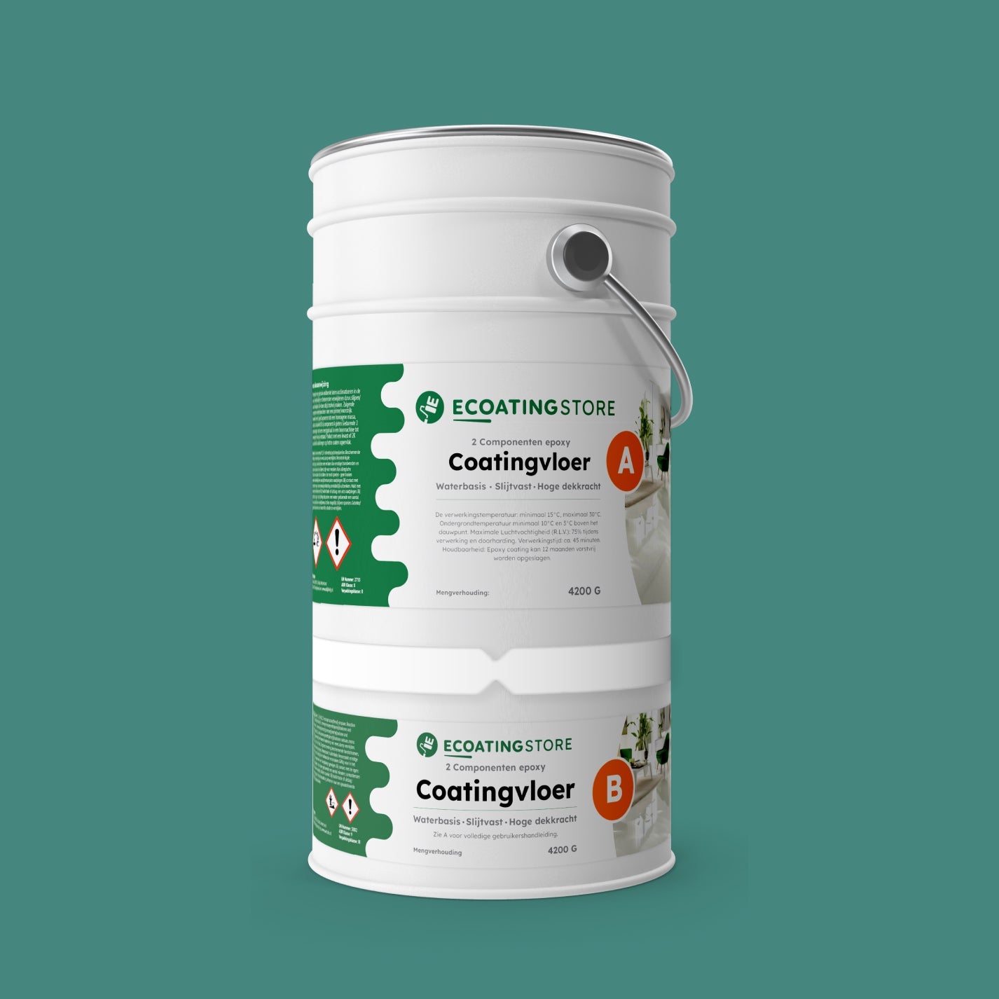 Garagenbodenbeschichtung – RAL 6033