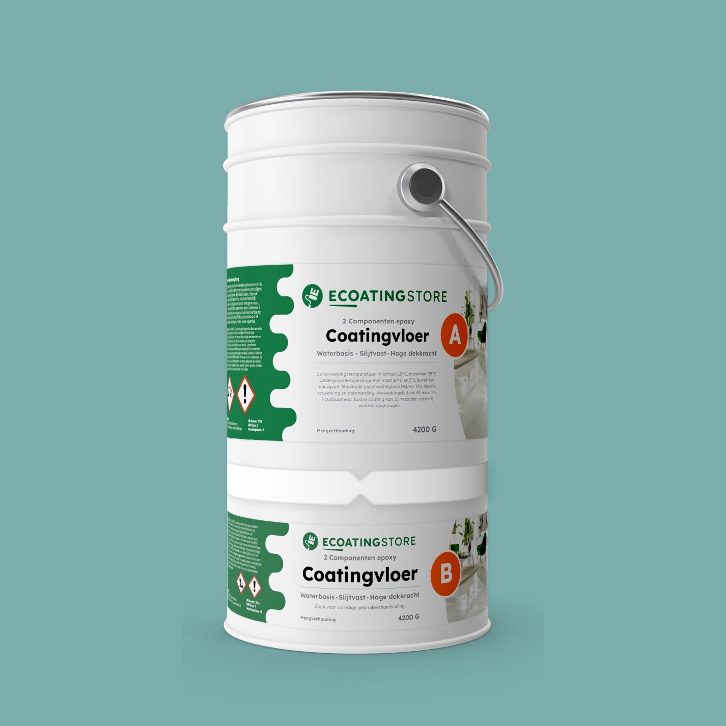 Garagenbodenbeschichtung – RAL 6034