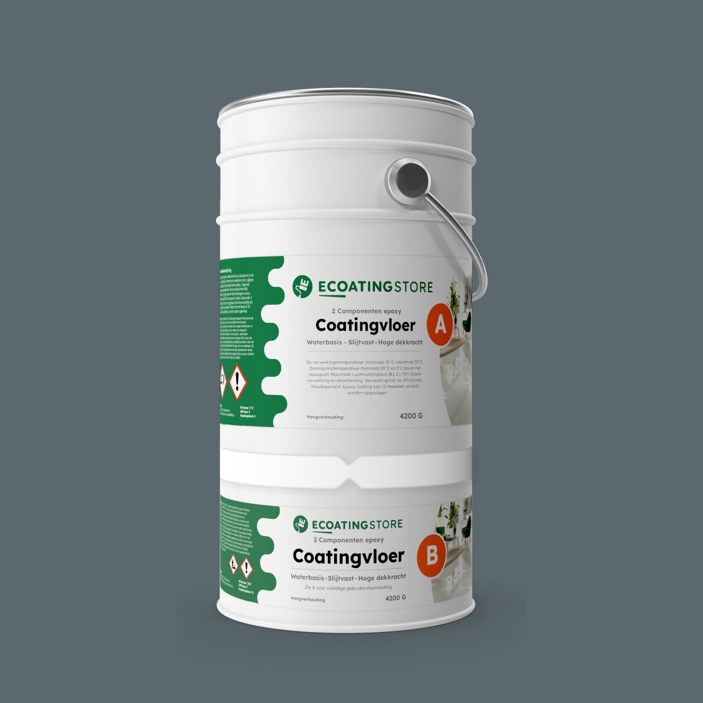 Garagenbodenbeschichtung – RAL 7031
