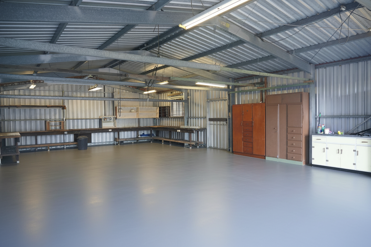 Garagenbodenbeschichtung – RAL 7047